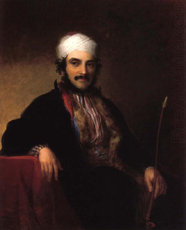 Asher Brown Durand Portrait of Isaac Edrebi of Morocco china oil painting image